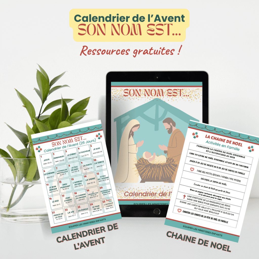 "Son Nom Est..." : Calendrier de l'Avent et Chaîne de Noël