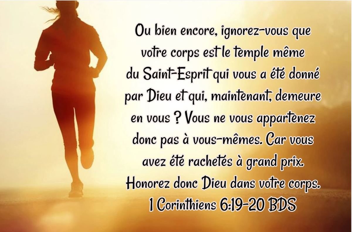 Un athlète qui court_1 Corinthiens 6.19-20