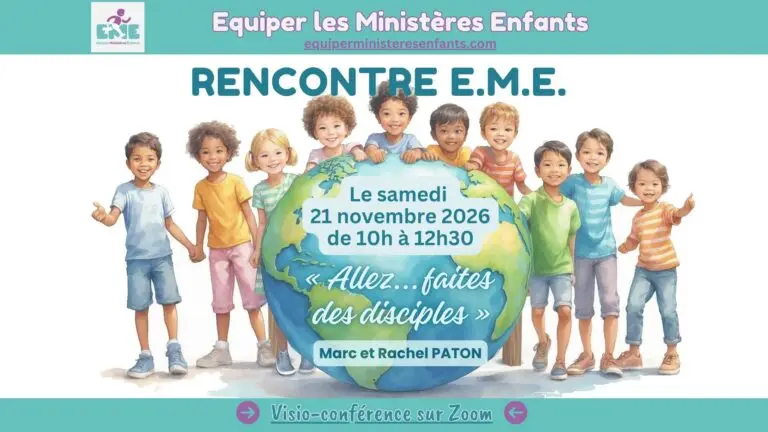 Un groupe d'enfants autour du globe