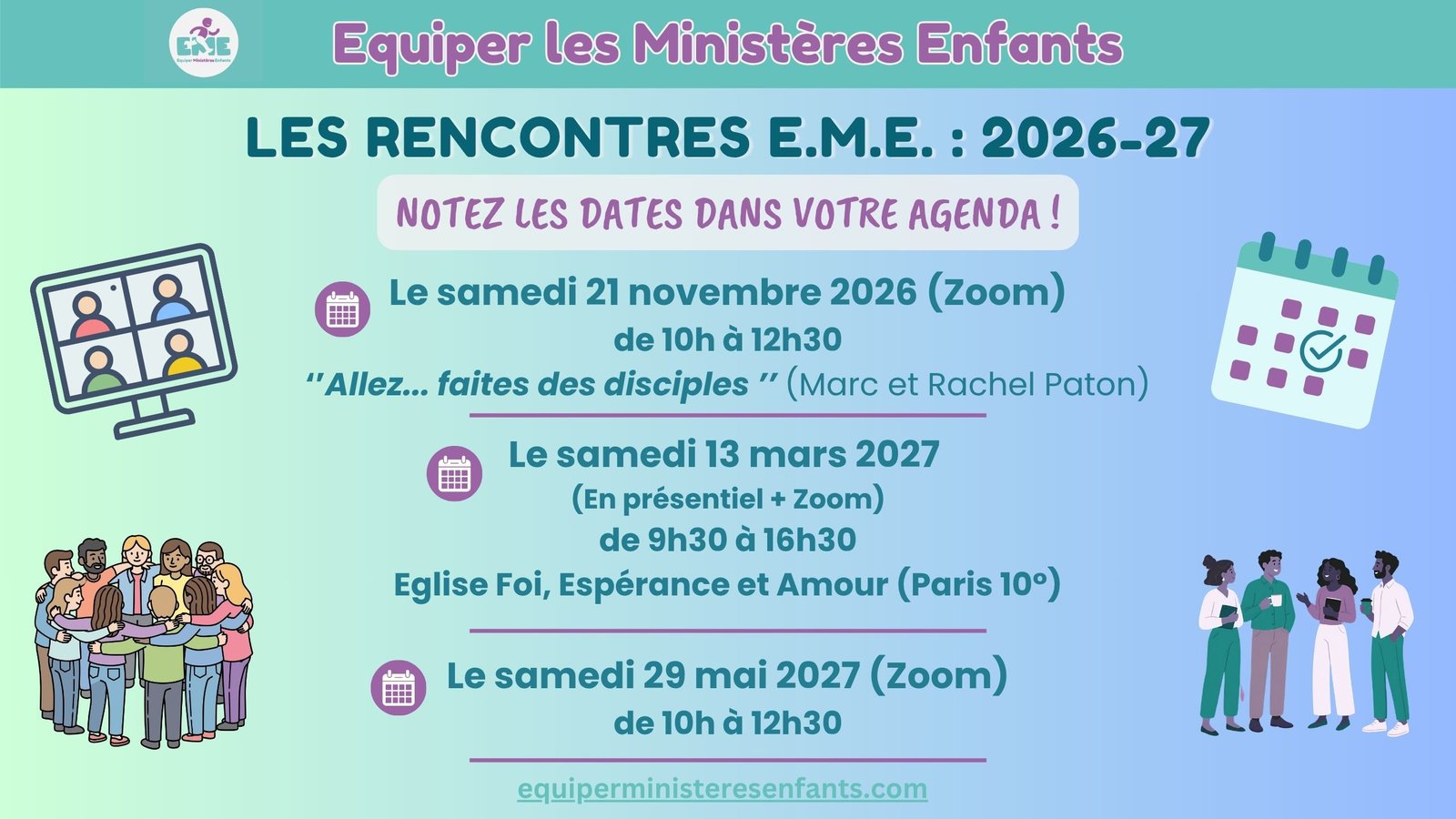 Rencontres EME 2026-27
